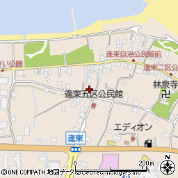 鳥取県東伯郡琴浦町逢束1071周辺の地図