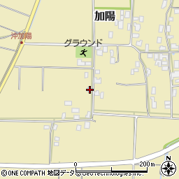 兵庫県豊岡市加陽364周辺の地図