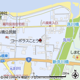 鳥取県東伯郡琴浦町八橋152-5周辺の地図