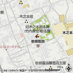 漢方の本陣薬局　本店周辺の地図