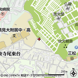神奈川県横浜市鶴見区東寺尾東台17-8周辺の地図