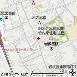 滋賀県長浜市木之本町木之本1092周辺の地図