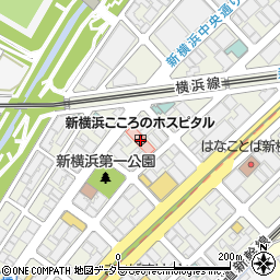 新横浜こころのホスピタル周辺の地図