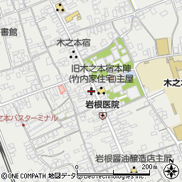 滋賀県長浜市木之本町木之本1104周辺の地図