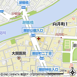 トヨタモビリティ神奈川　鶴見店周辺の地図