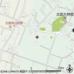 千葉県大網白里市木崎210周辺の地図