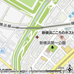 アール・ケープラザ新横浜３周辺の地図