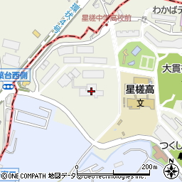 横浜市立若葉台西中学校周辺の地図