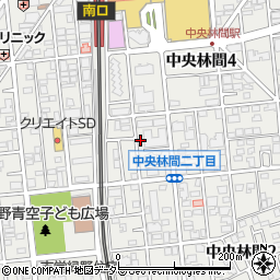 神奈川県大和市中央林間4丁目8-5周辺の地図