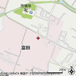 千葉県大網白里市富田2094周辺の地図