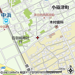 鳥取県境港市小篠津町881周辺の地図