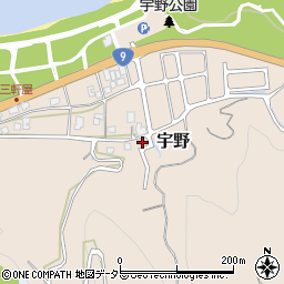鳥取県東伯郡湯梨浜町宇野2026周辺の地図