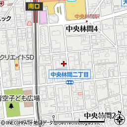 神奈川県大和市中央林間4丁目8-15周辺の地図