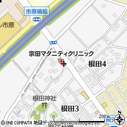 宗田マタニティクリニック歯科室周辺の地図