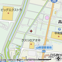 岐阜県山県市高木1493-1周辺の地図