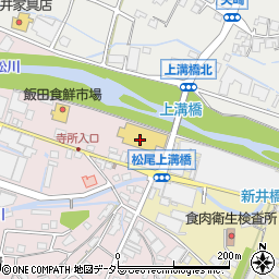 長野県飯田市松尾上溝6385周辺の地図