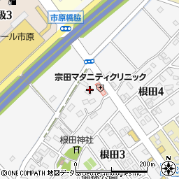 宗田ビューティースタジオ周辺の地図