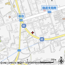 神奈川県愛甲郡愛川町中津7446周辺の地図