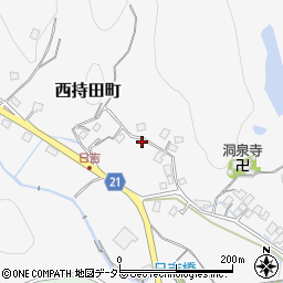 島根県松江市西持田町836周辺の地図