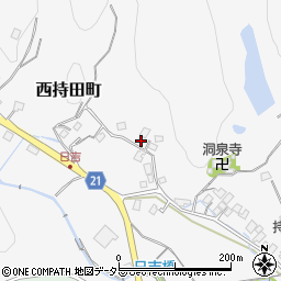 島根県松江市西持田町848周辺の地図