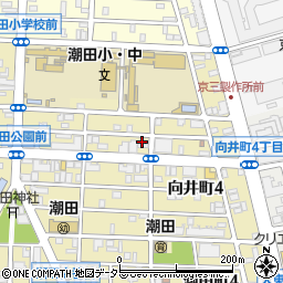 神奈川県横浜市鶴見区向井町周辺の地図