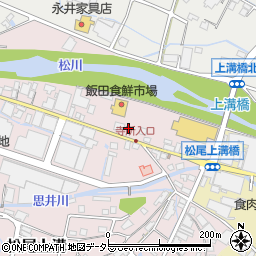 長野県飯田市松尾上溝3108-2周辺の地図