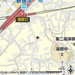 ＹＲ新横浜ハイツ２号館周辺の地図