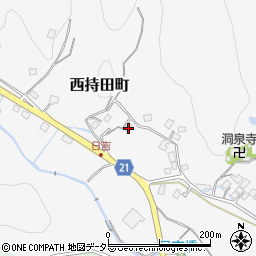 島根県松江市西持田町834-2周辺の地図