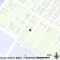 山九株式会社　千葉支店三井化学事務所ＰＲ現場周辺の地図
