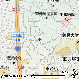 神奈川県横浜市鶴見区東寺尾中台2-27周辺の地図