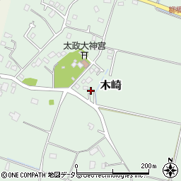 千葉県大網白里市木崎201周辺の地図