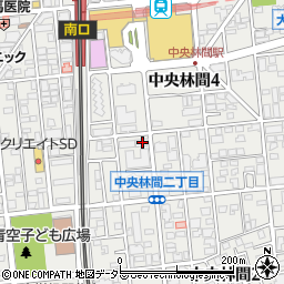 神奈川県大和市中央林間4丁目8-12周辺の地図