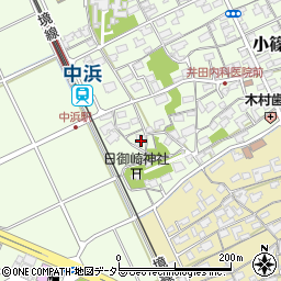 鳥取県境港市小篠津町1123周辺の地図