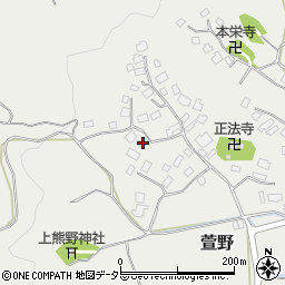 千葉県大網白里市萱野466周辺の地図