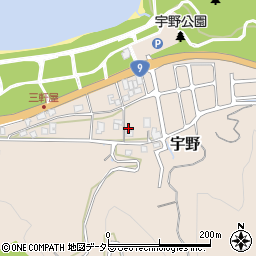 鳥取県東伯郡湯梨浜町宇野1957周辺の地図