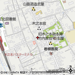 滋賀県長浜市木之本町木之本1074周辺の地図