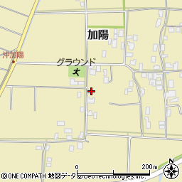 兵庫県豊岡市加陽420-2周辺の地図