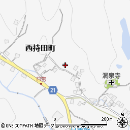 島根県松江市西持田町838周辺の地図