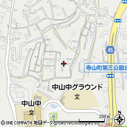 寺山町498永田邸[akippa]駐車場【火：00:00~06:00】周辺の地図