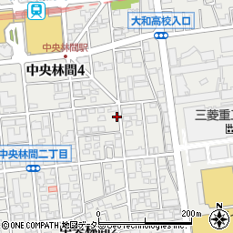 神奈川県大和市中央林間4丁目21-12周辺の地図