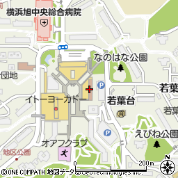 横浜市若葉台地区センター体育館周辺の地図