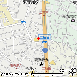 ローソン・スリーエフ東寺尾六丁目店周辺の地図