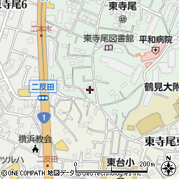 神奈川県横浜市鶴見区東寺尾中台2-25周辺の地図