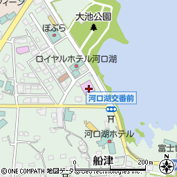 山梨宝石博物館・富士河口湖周辺の地図
