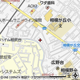ファインスクエア座間広野台周辺の地図