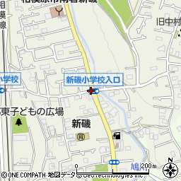 勝坂入口周辺の地図