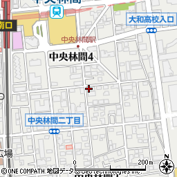 神奈川県大和市中央林間4丁目21-5周辺の地図