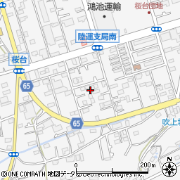 神奈川県愛甲郡愛川町中津7313-30周辺の地図