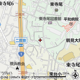 神奈川県横浜市鶴見区東寺尾中台2周辺の地図
