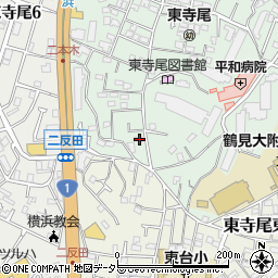 神奈川県横浜市鶴見区東寺尾中台2-24周辺の地図